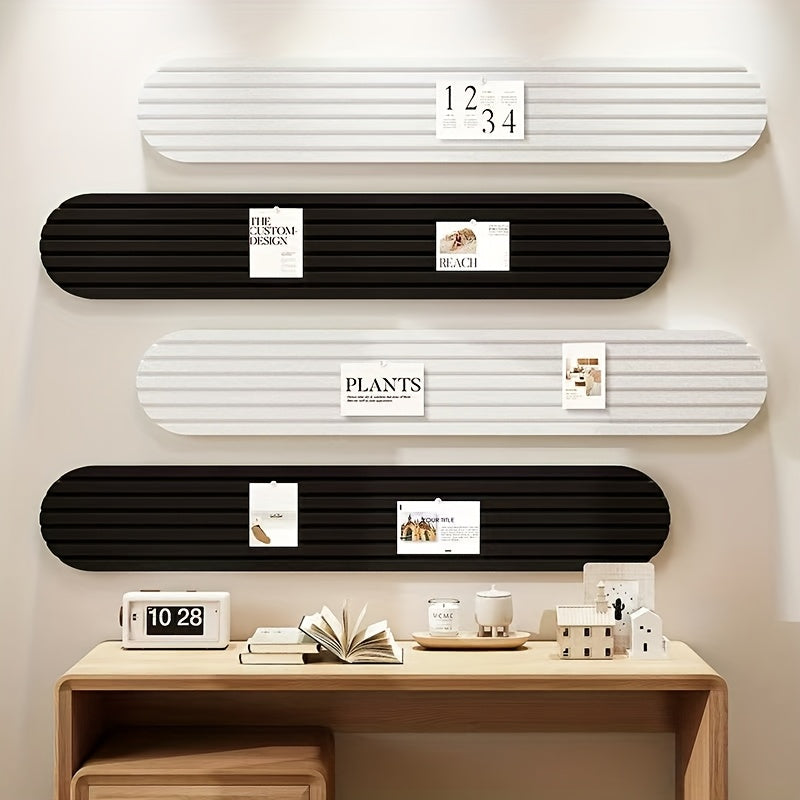 4 Panneaux Adhésif Décoratif en Feutre