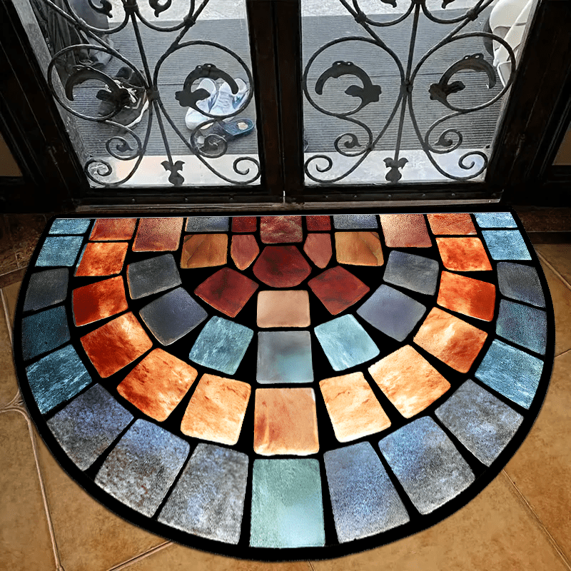 Tapis de Porte Antidérapant Pierre