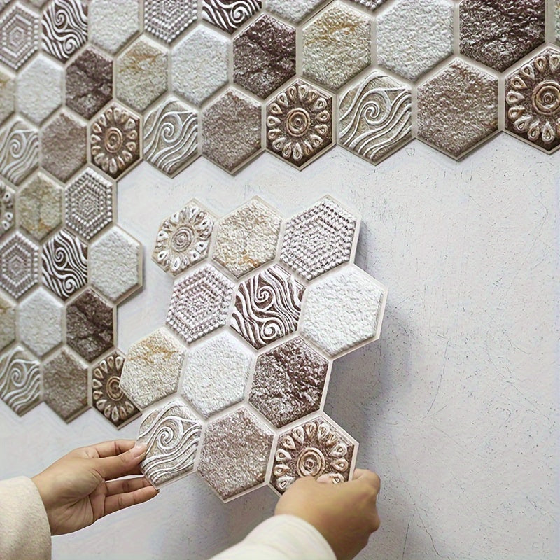 Stickers Muraux Hexagonaux