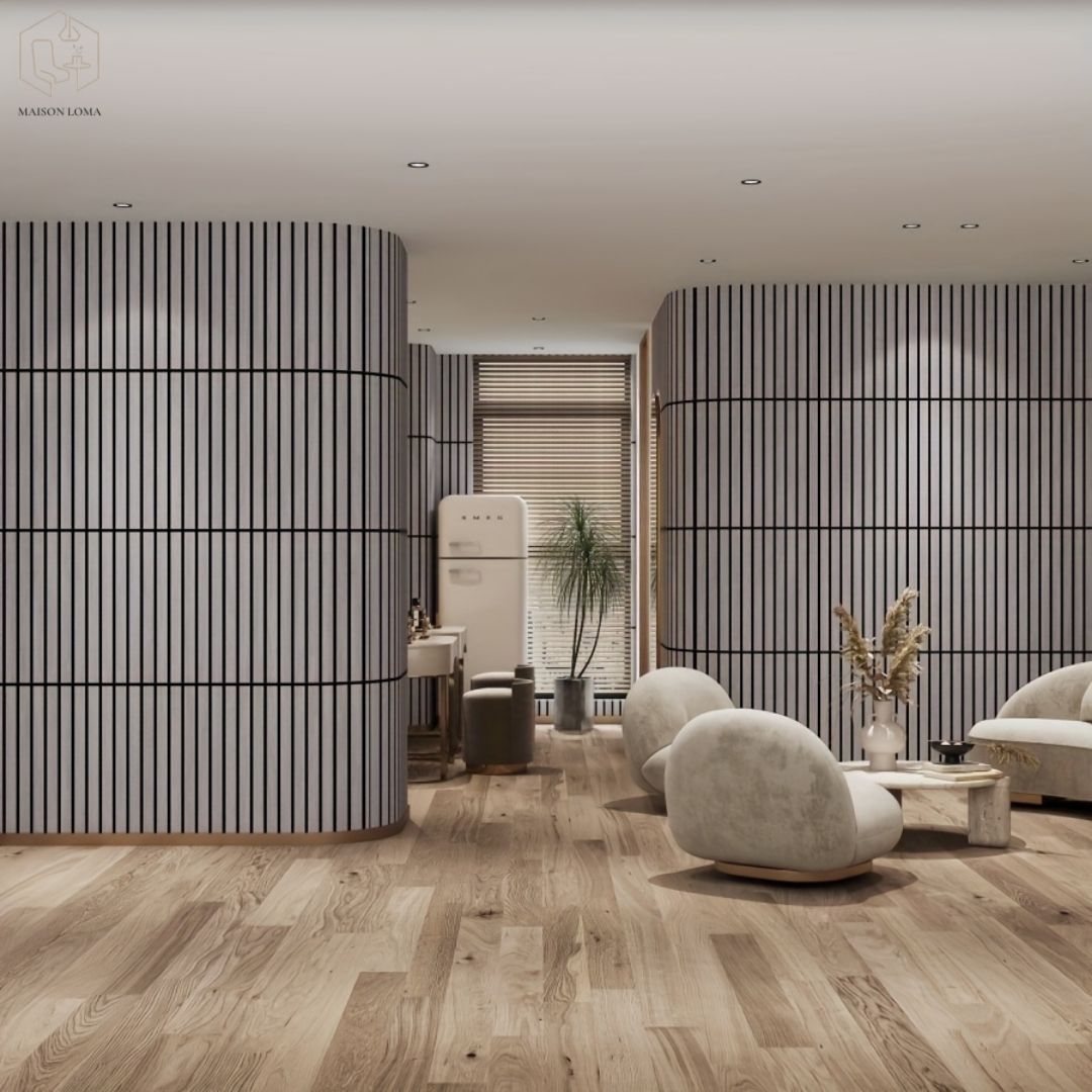 Rouleau Mural Effet Bois