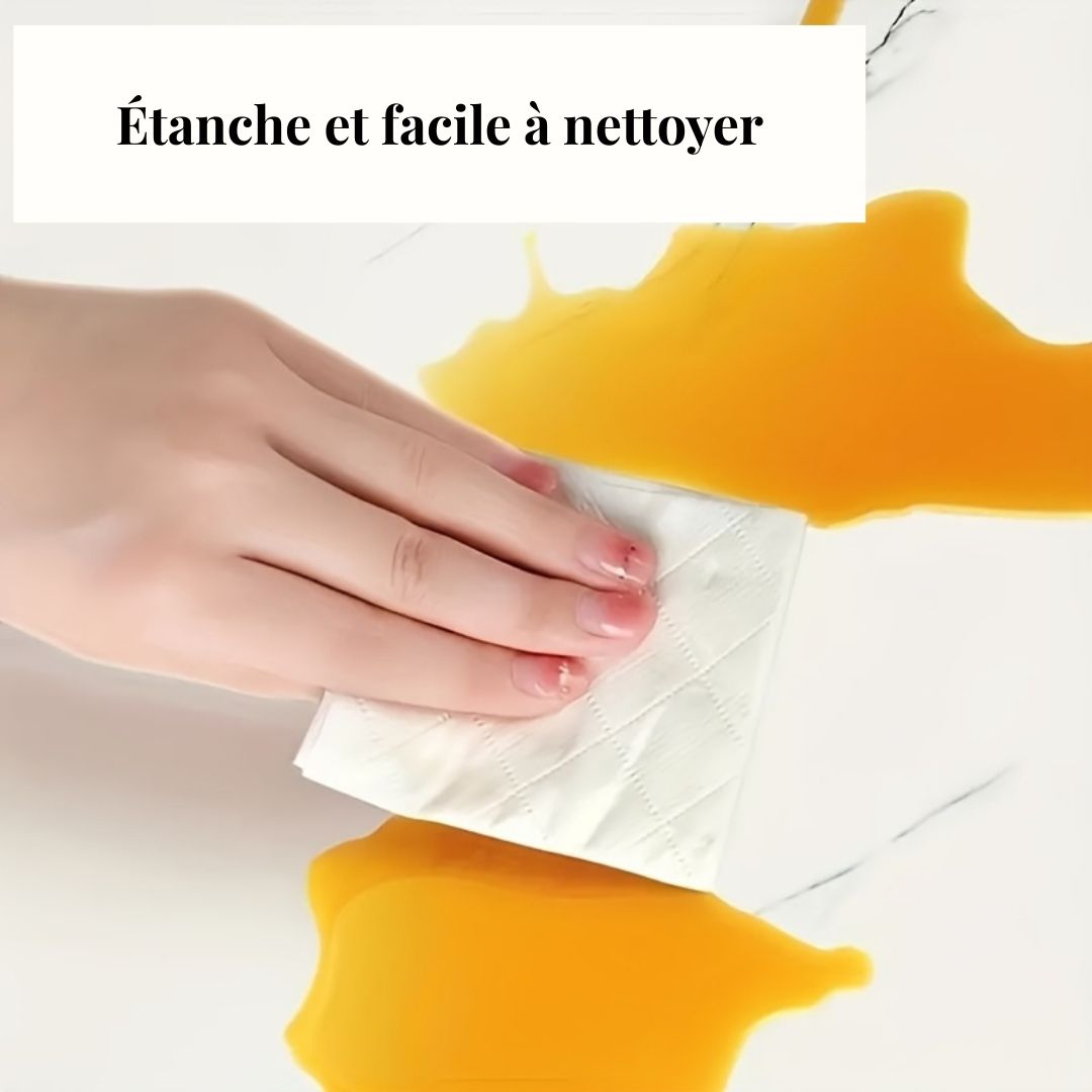 Lot de 21 Stickers Muraux Marbre & Doré