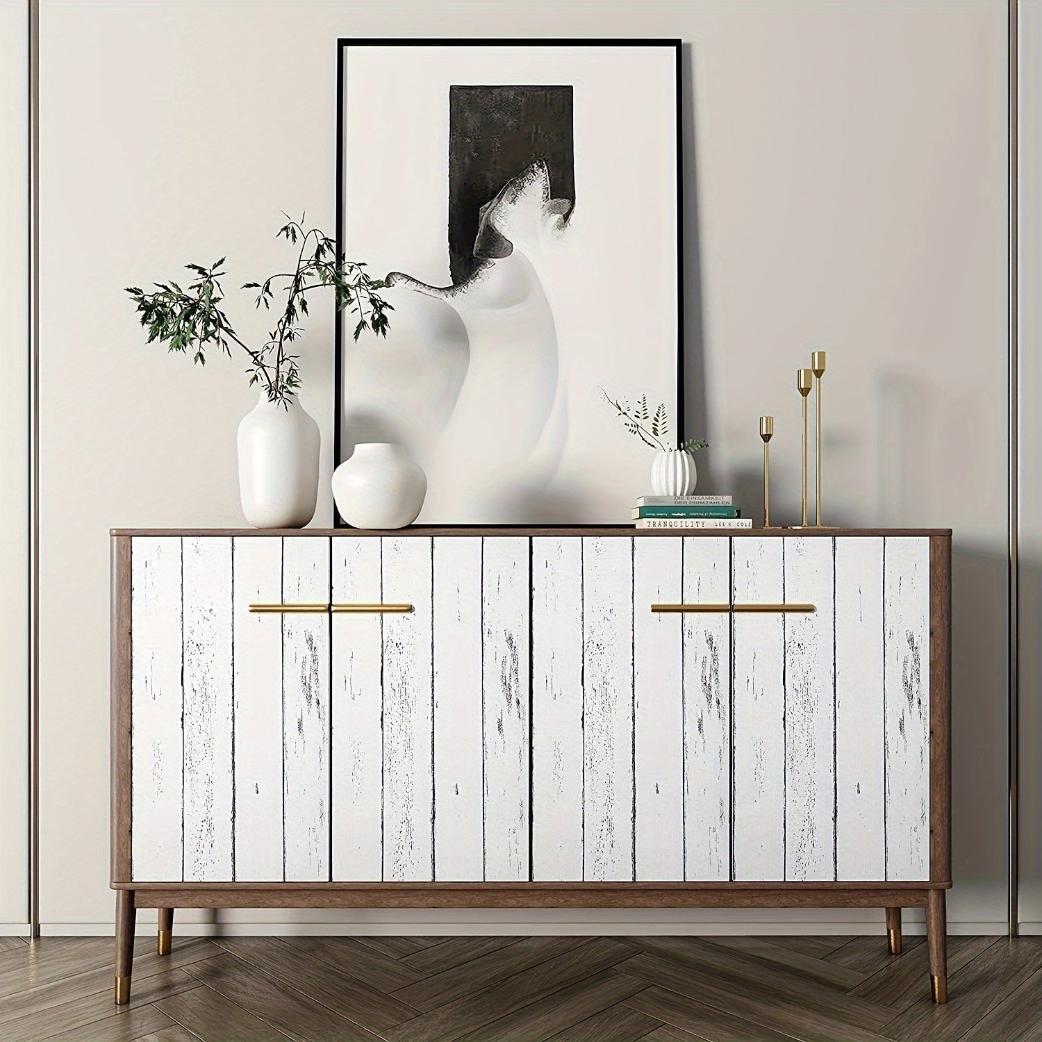 Papier Peint Auto-adhésif Effet Bois