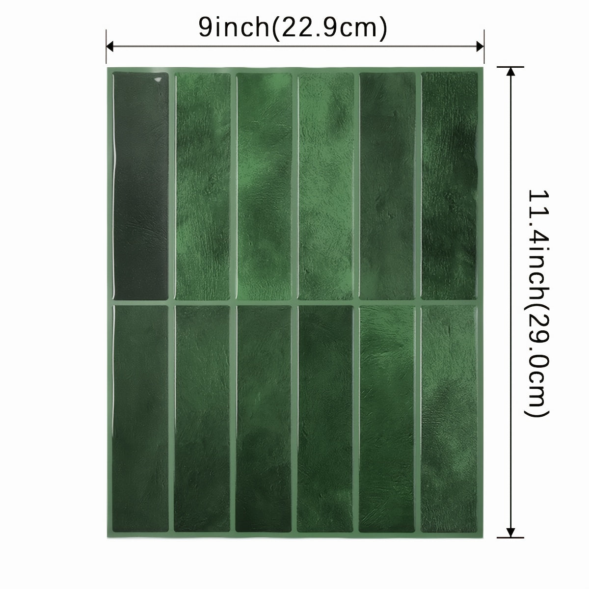 Stickers Muraux 3D Effet Carreaux