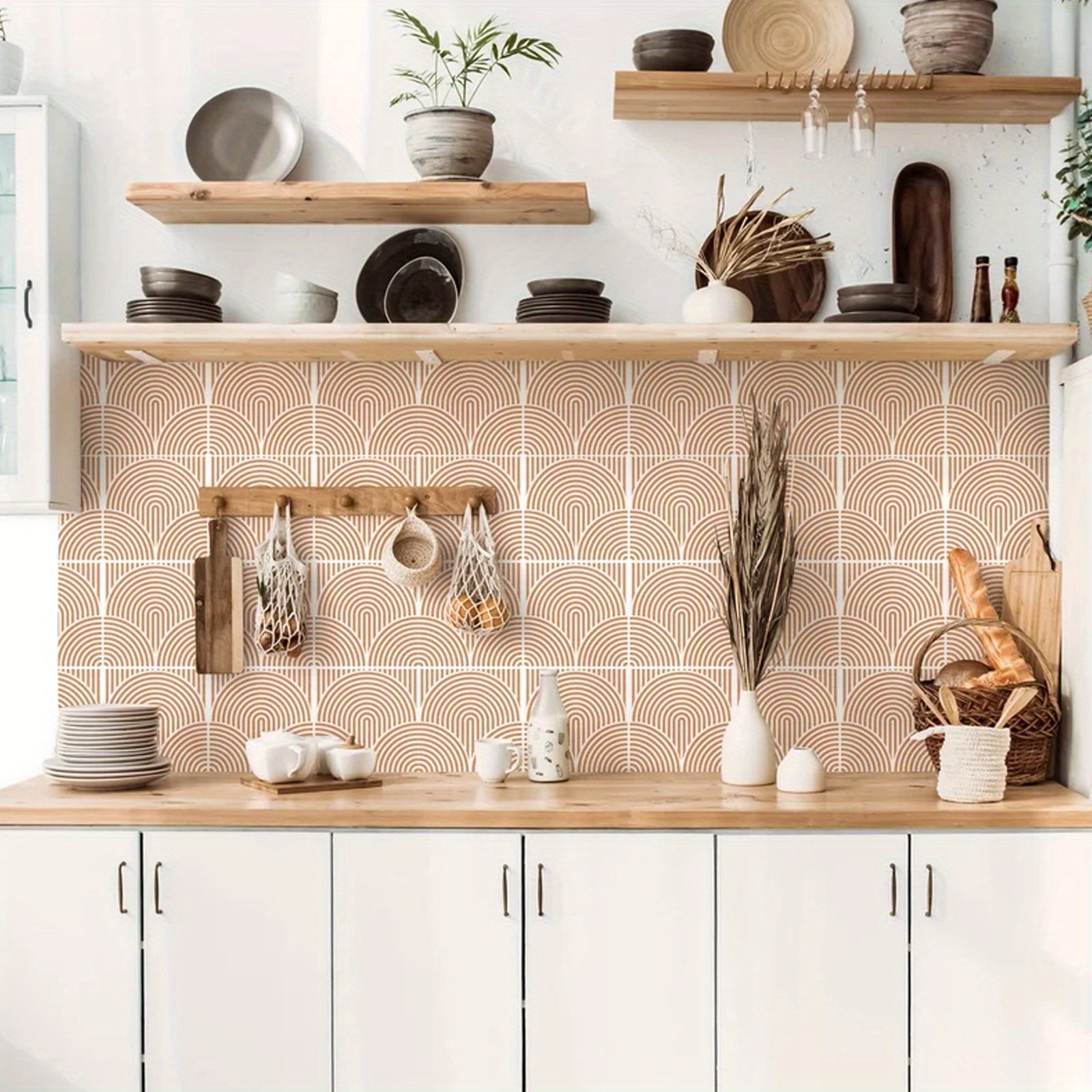 10 Carreaux déco auto-adhésifs