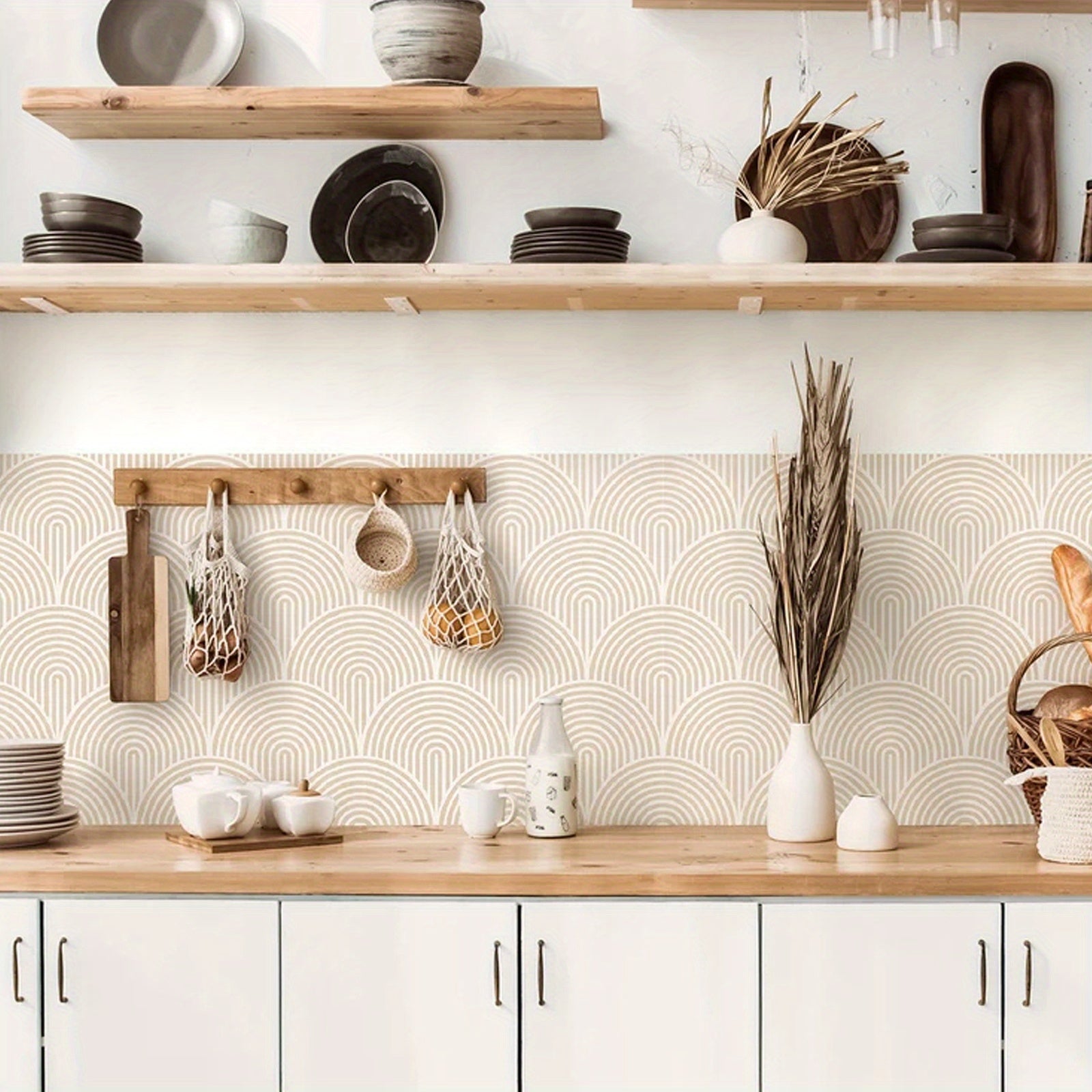 10 Carreaux déco auto-adhésifs