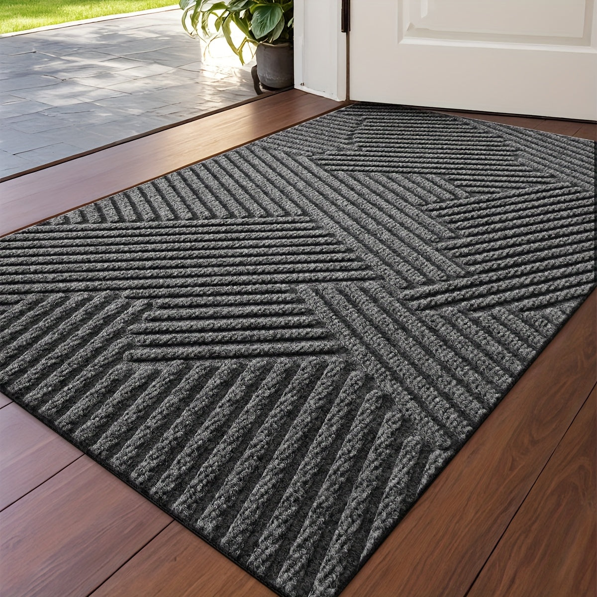 Tapis Géométrique Antidérapant