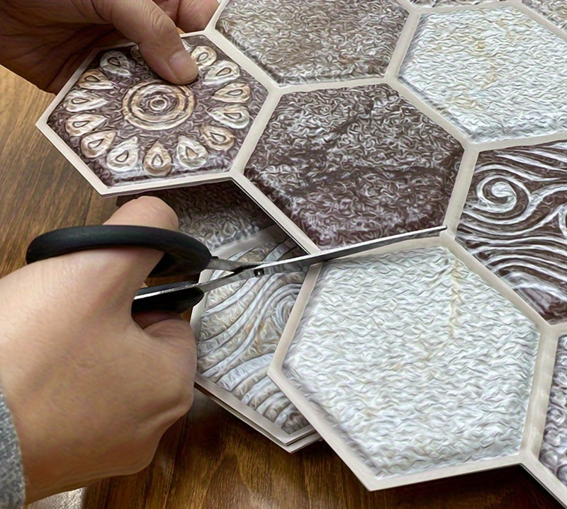 Stickers Muraux Hexagonaux