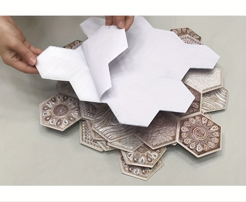 Stickers Muraux Hexagonaux