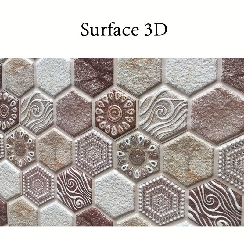 Stickers Muraux Hexagonaux