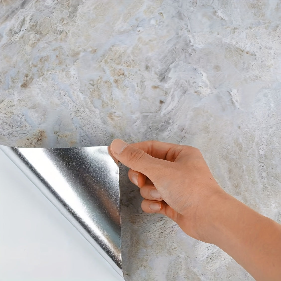 Stickers Escaliers Effet Marbre