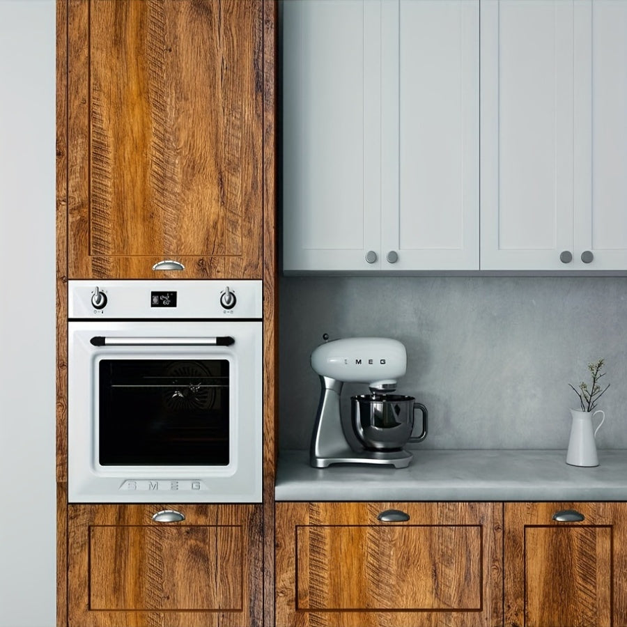 Sticker meuble auto-adhésif effet bois marron