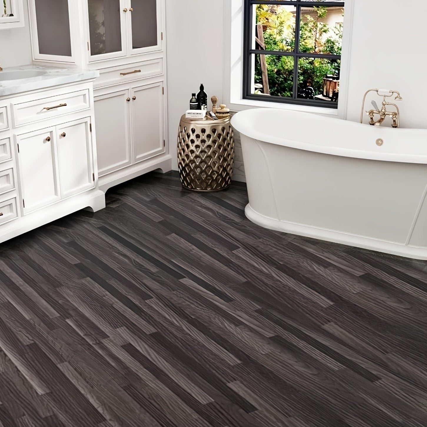 Revêtement de sol parquet adhésif