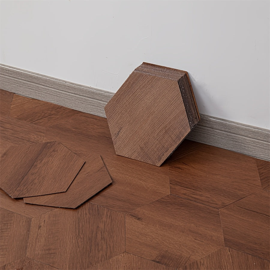 12 carreaux hexagonaux décoratifs