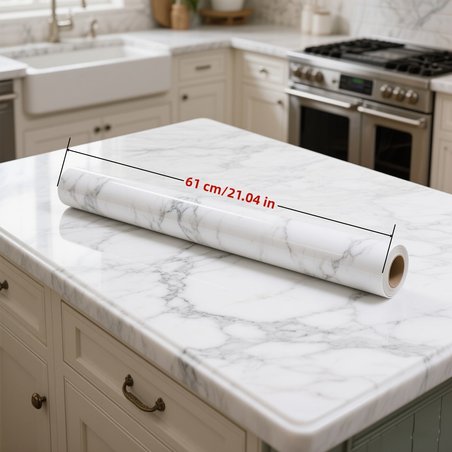 Sticker marbre adhésif premium