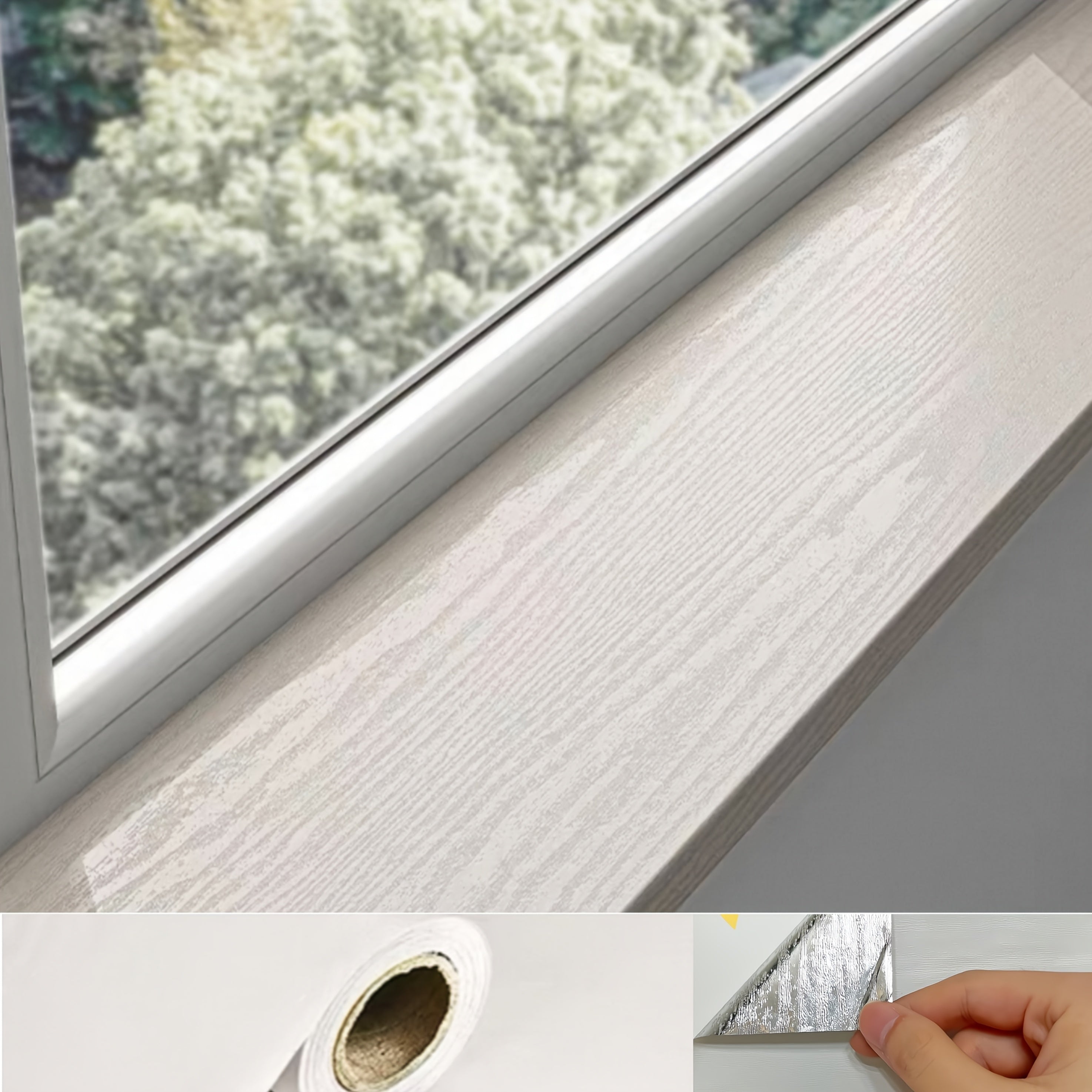 Rouleau Adhésif Effet Bois