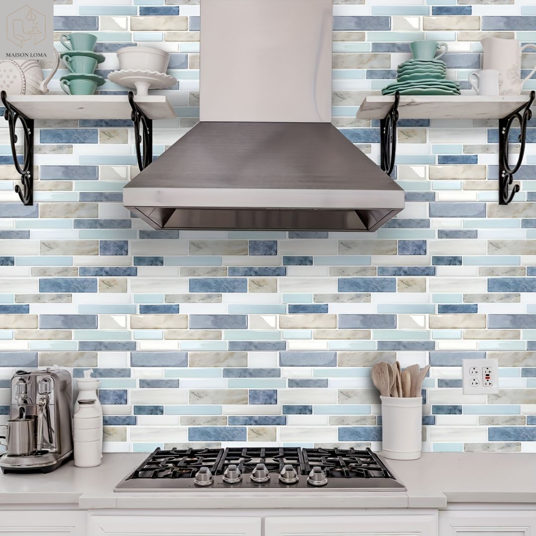 Stickers Carreaux Effet Marbre