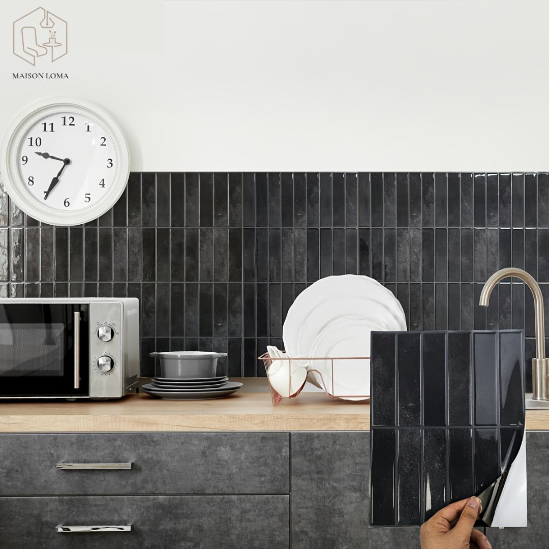 Stickers Muraux 3D Effet Carreaux