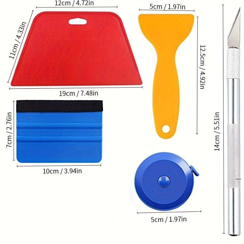 Kit Outils de Pose pour Adhésifs et Papier Peint