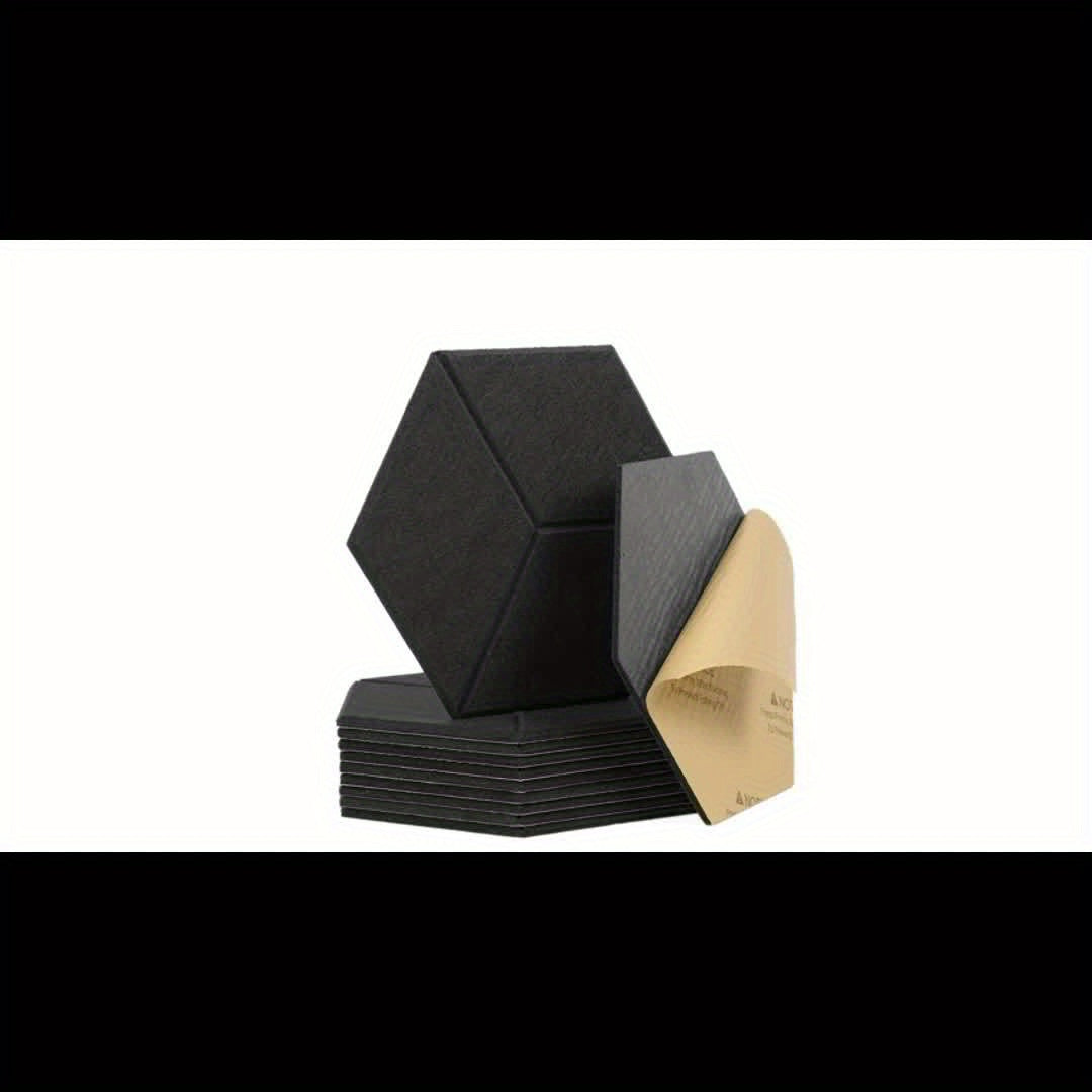 12 Panneaux Acoustiques Auto-Adhésifs