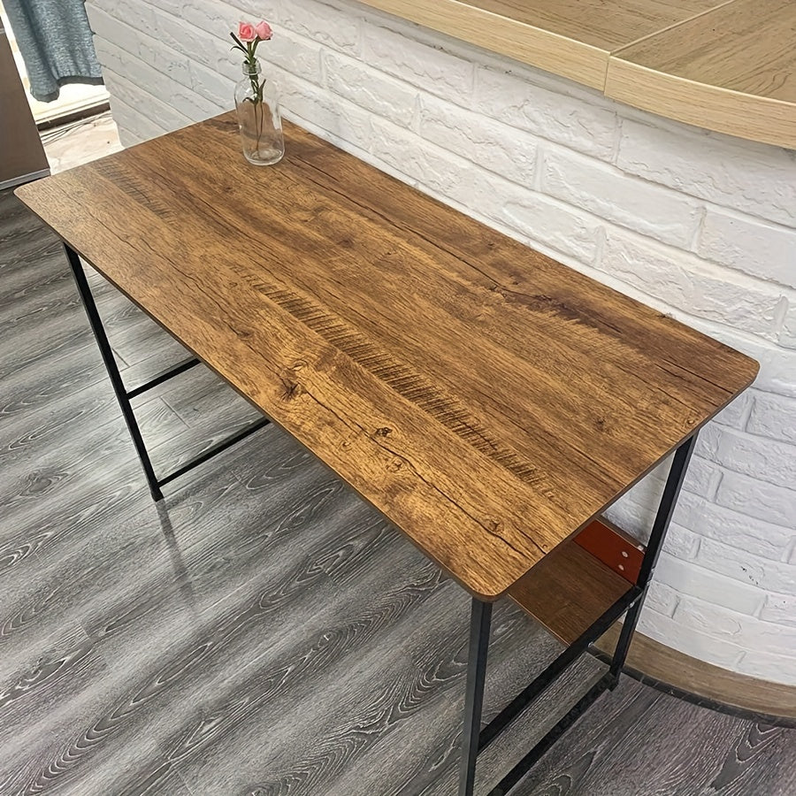 Sticker meuble auto-adhésif effet bois marron