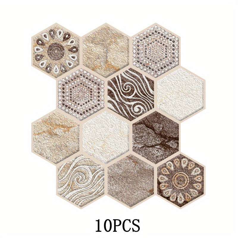 Stickers Muraux Hexagonaux