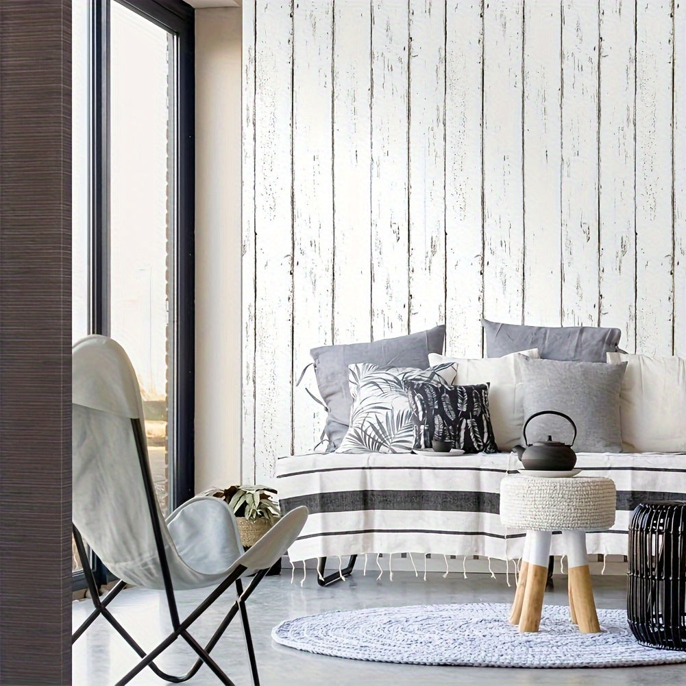 Papier Peint Auto-adhésif Effet Bois