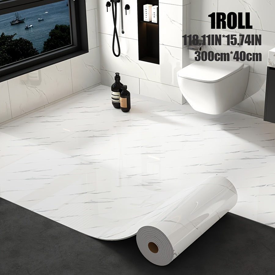 Rouleau adhésif effet marbre blanc – 3 m x 40 cm