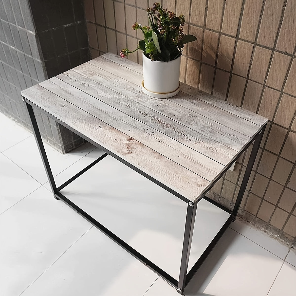 Sticker meuble auto-adhésif effet bois vintage