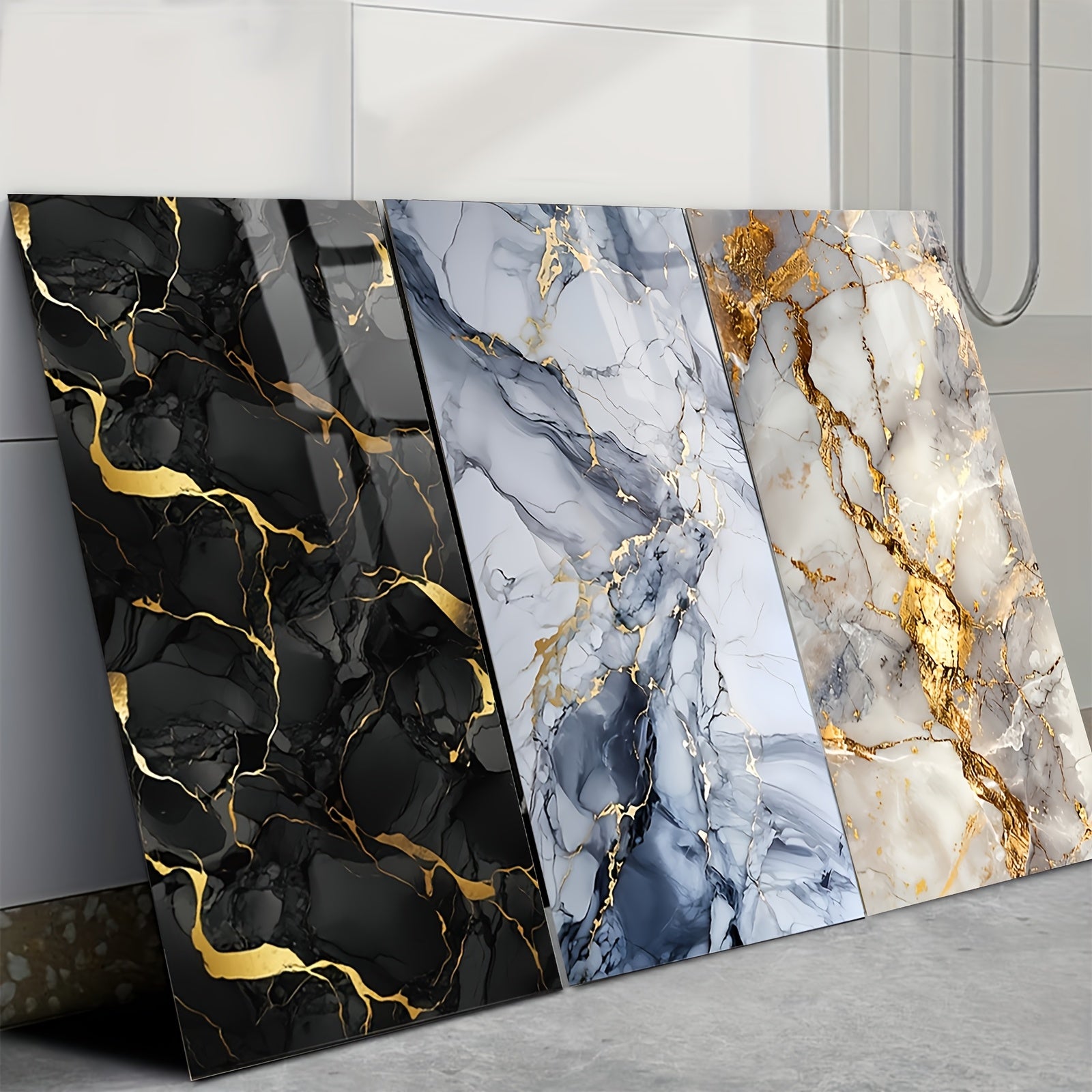 Carreaux Muraux Adhésifs Marbre