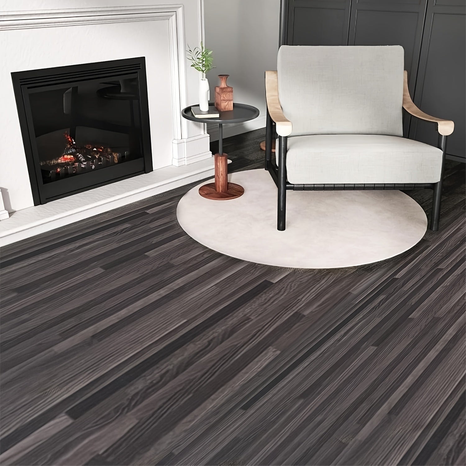 Revêtement de sol parquet adhésif