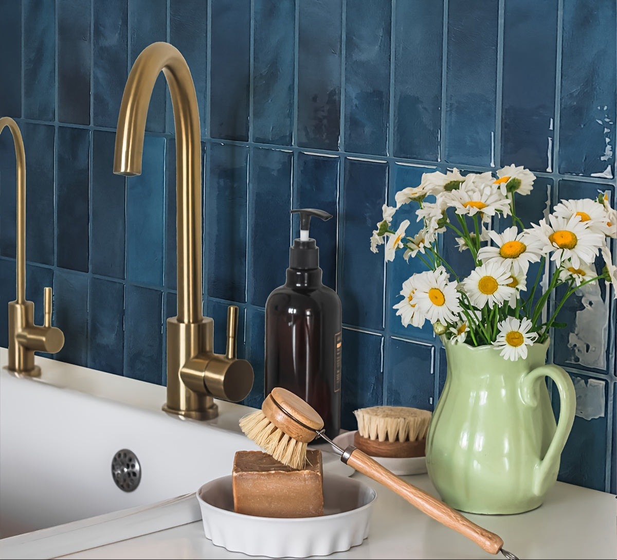 Stickers Muraux 3D Effet Carreaux