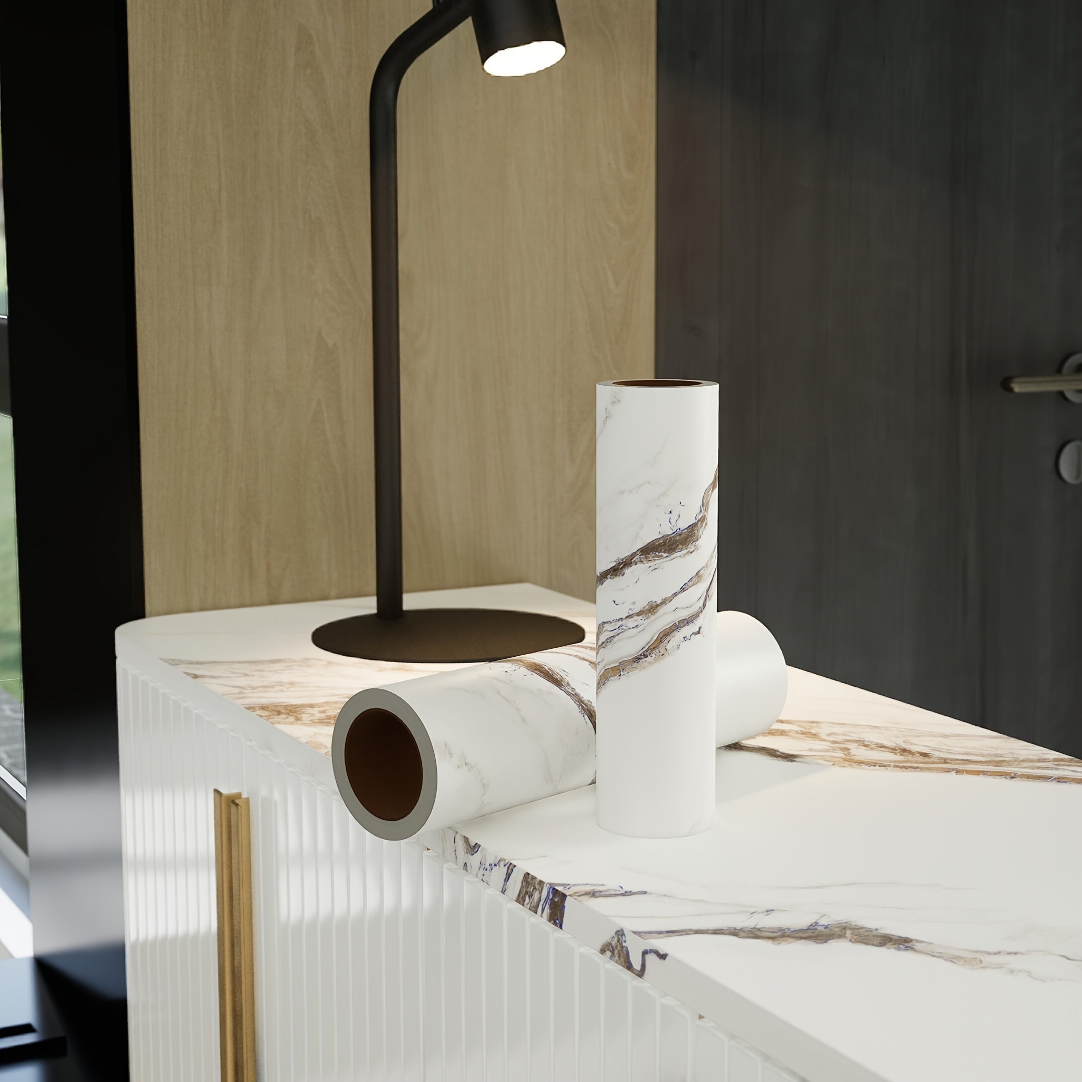 Sticker marbre adhésif premium