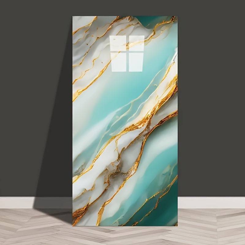 Lot de 21 Stickers Muraux Marbre & Doré