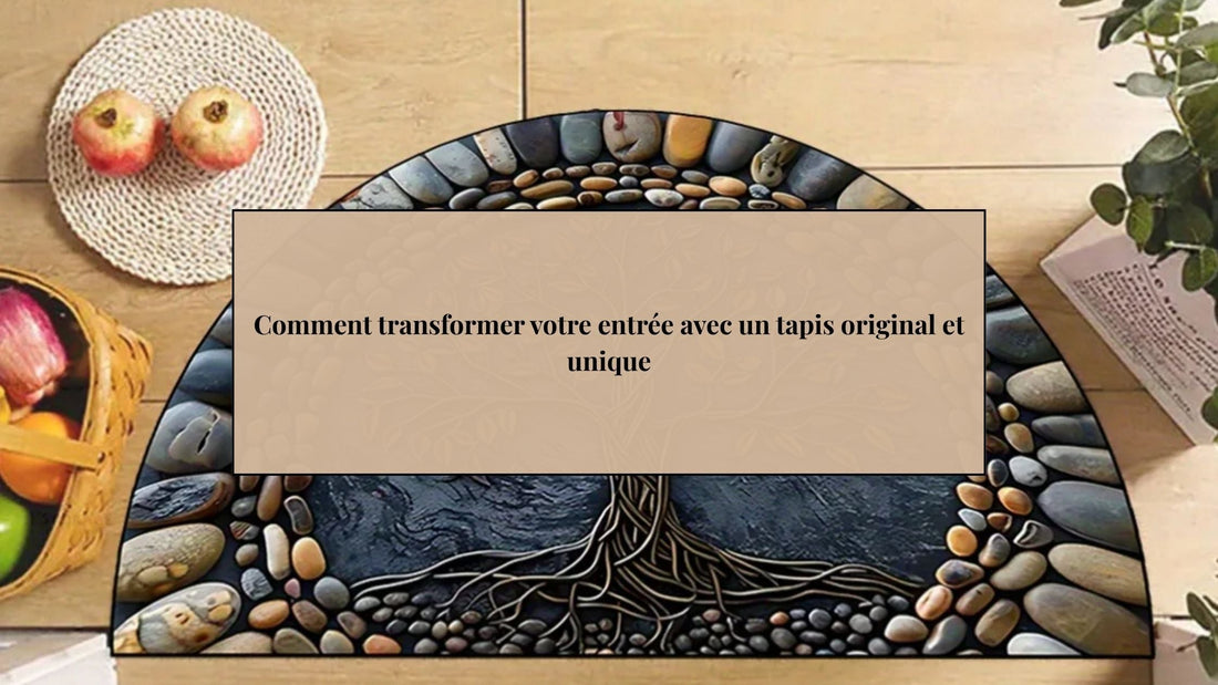 Comment transformer votre entrée avec un tapis original et unique