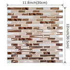 10 Autocollants Carreaux Mosaïque
