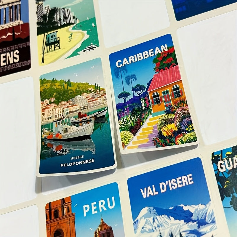 108 Stickers Vintage Voyage