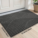 Tapis Géométrique Antidérapant