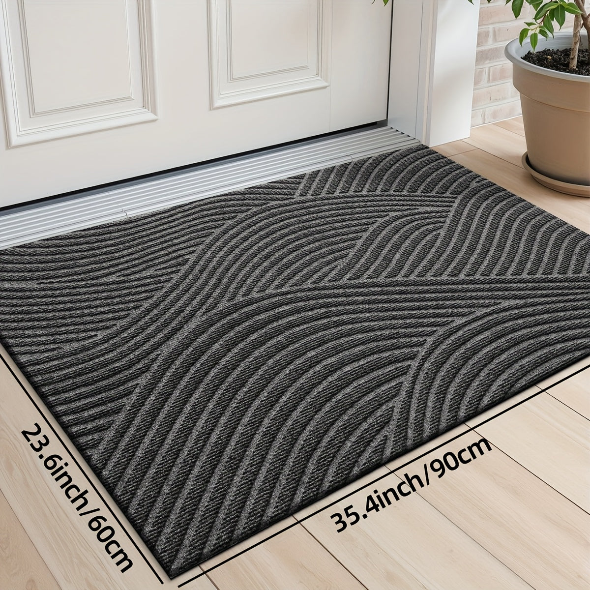 Tapis Géométrique Antidérapant