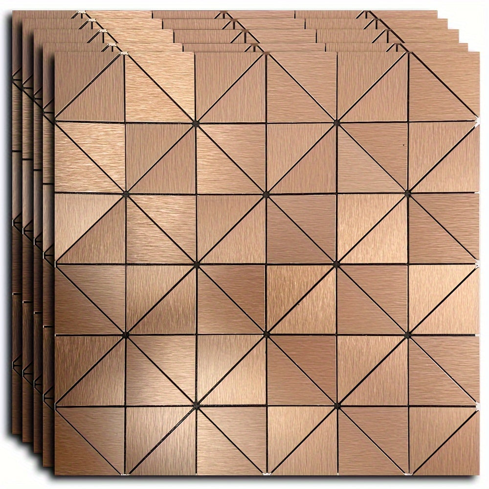 Lot 10 stickers muraux mosaïque 3D