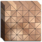 Lot 10 stickers muraux mosaïque 3D