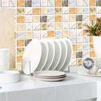 Stickers Muraux 3D Carrelage Effet Mosaïque