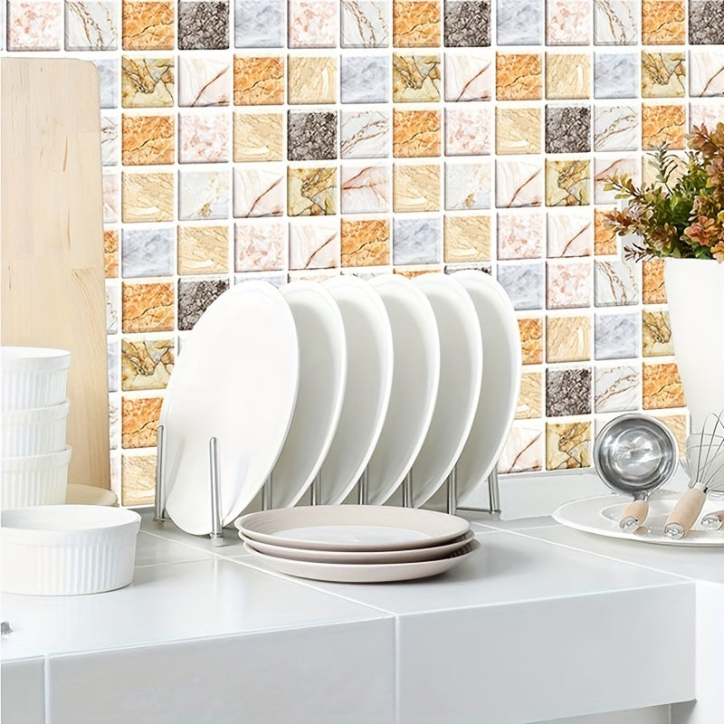Stickers Muraux 3D Carrelage Effet Mosaïque