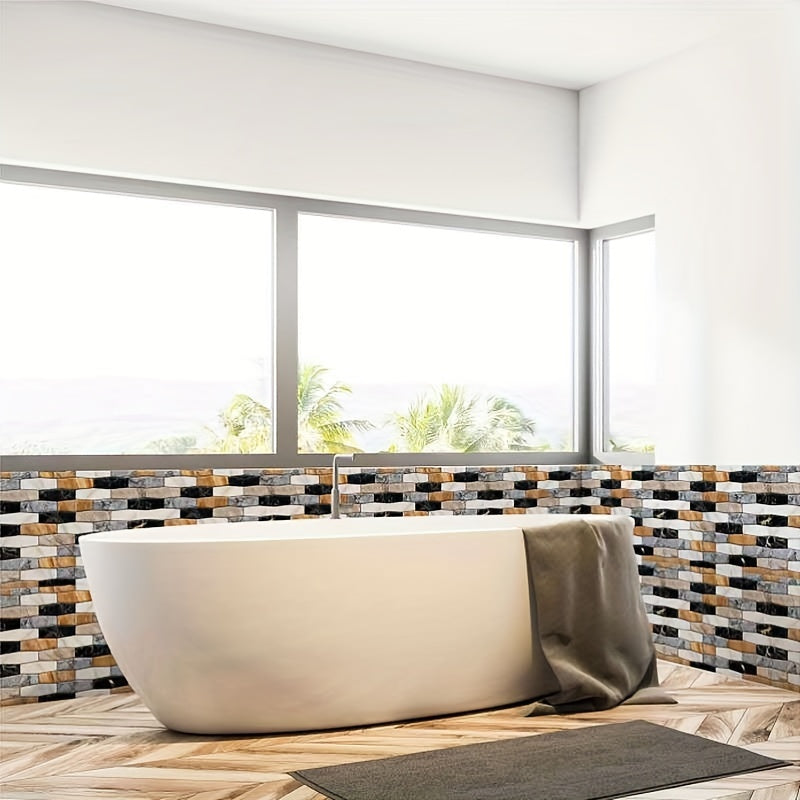 Stickers Muraux 3D Carrelage Effet Mosaïque