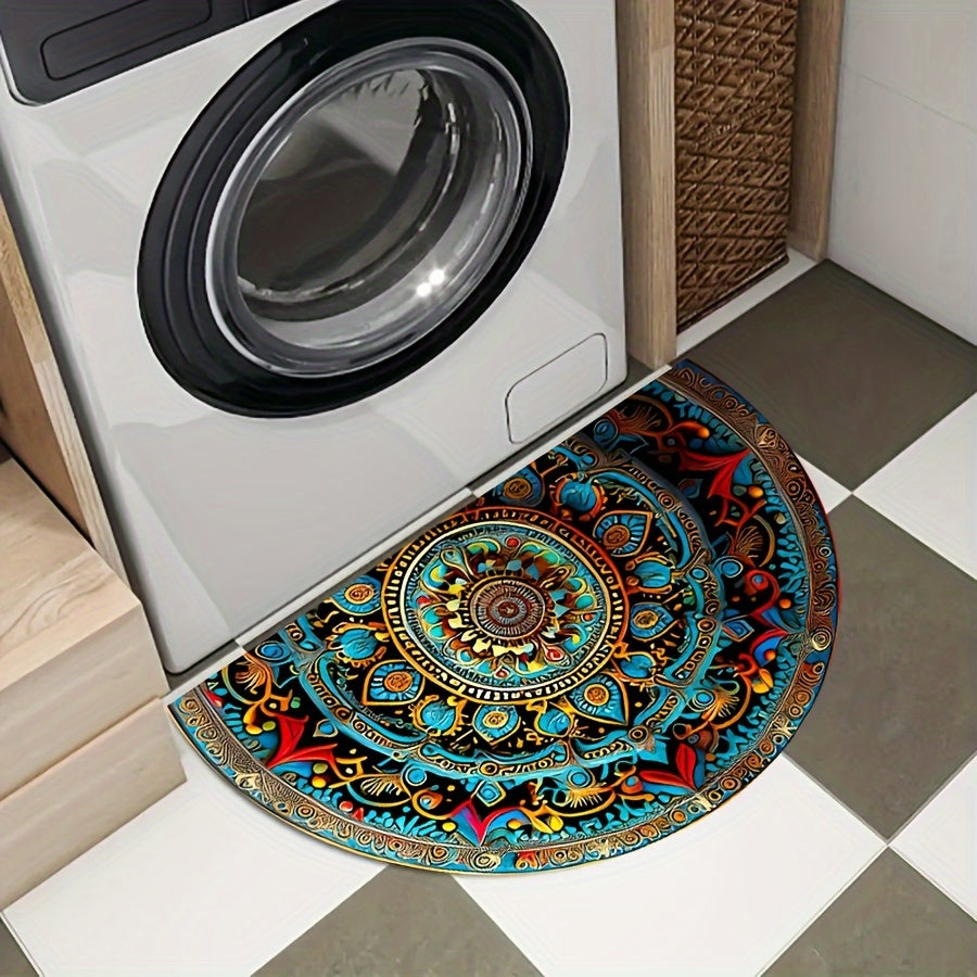 Tapis de Porte Mandala Antidérapant