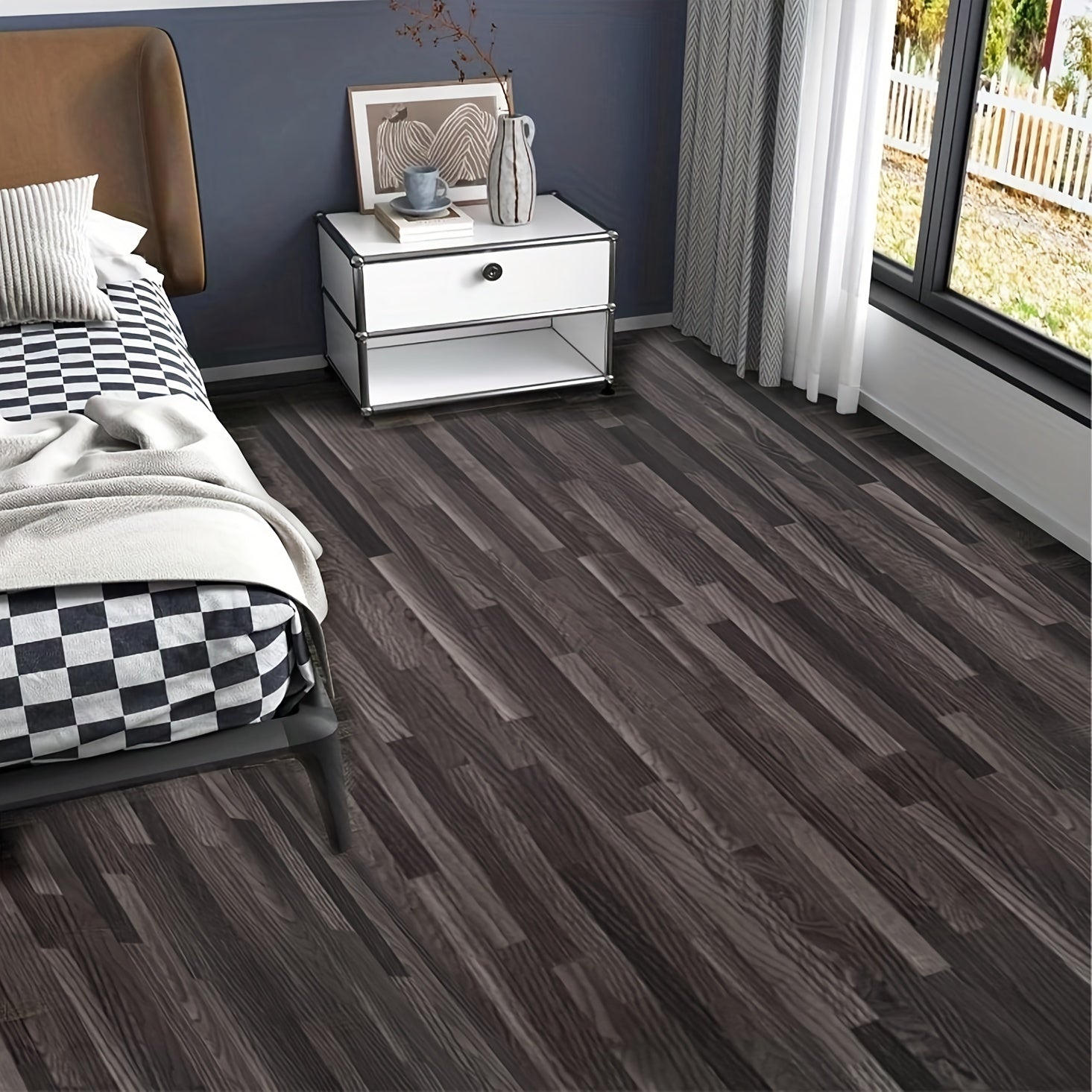 Revêtement de sol parquet adhésif