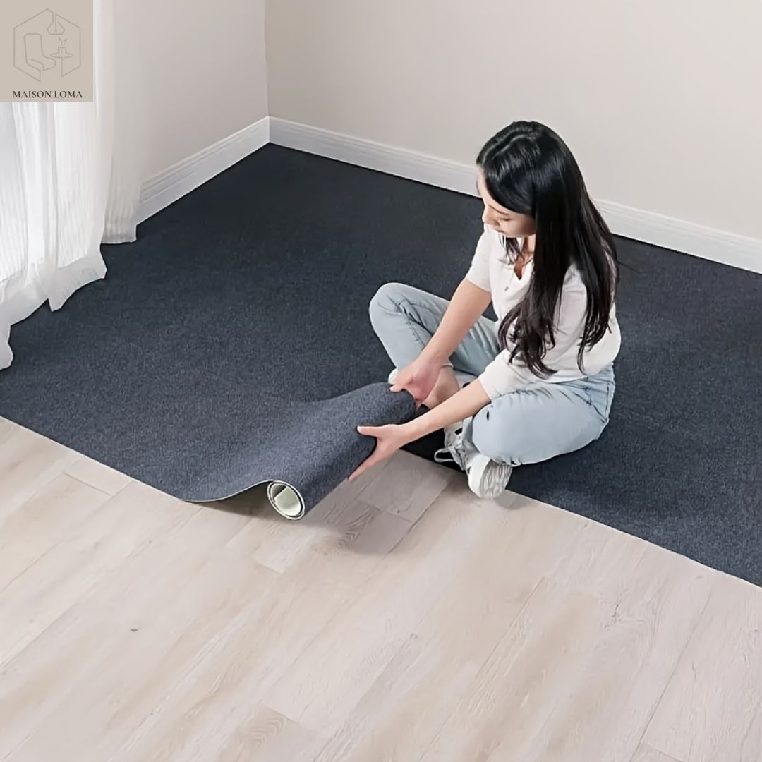 Tapis auto-adhésif antidérapant