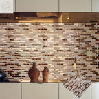 10 Autocollants Carreaux Mosaïque