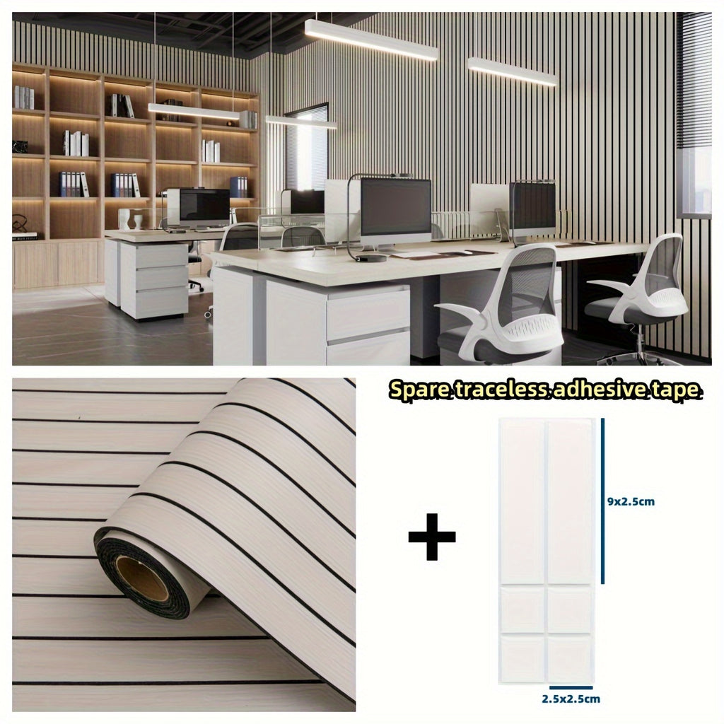 Rouleau Mural Effet Bois