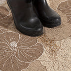 Tapis de Porte Floral Antidérapant
