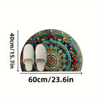 Tapis de Porte Mandala Antidérapant